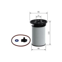 BOSCH F 026 402 284 Kraftstofffilter
