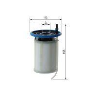 BOSCH F 026 402 286 Kraftstofffilter
