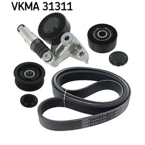 SKF VKMA 31311 Keilrippenriemensatz