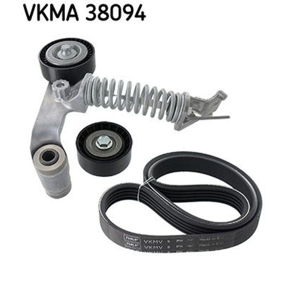 SKF VKMA 38094 Keilrippenriemensatz