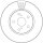 TRW DF6986S Bremsscheibe