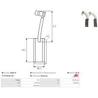 AS-PL AB5011P Kohlebürste, Generator