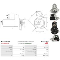 AS-PL S0100SR Starter