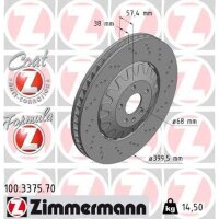 ZIMMERMANN 100.3375.70 Bremsscheibe