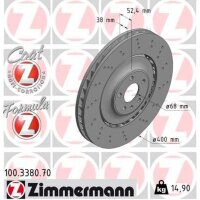 ZIMMERMANN 100.3380.70 Bremsscheibe