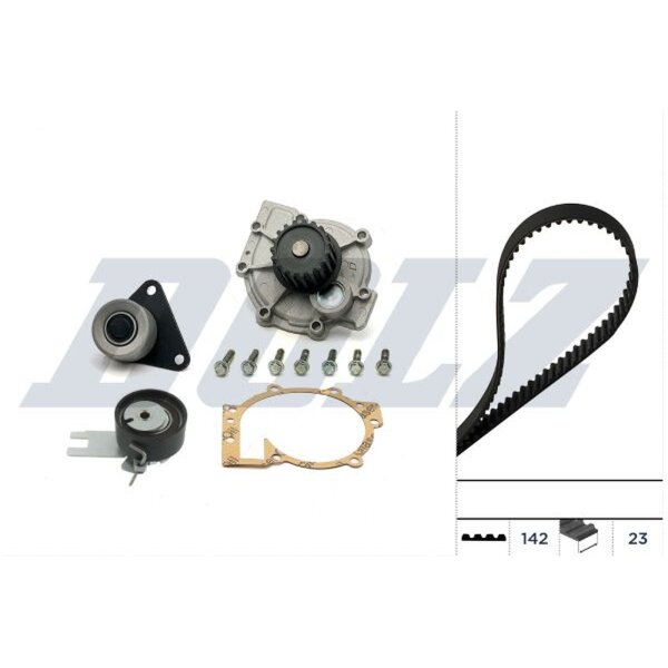 DOLZ KD164 Wasserpumpe + Zahnriemensatz