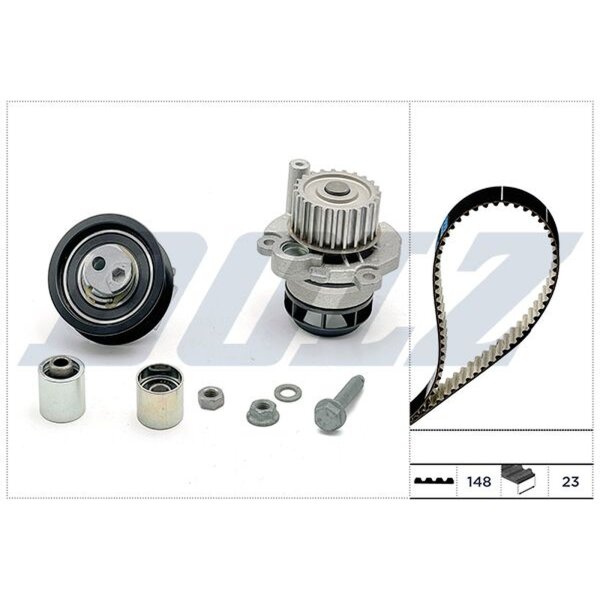 DOLZ KD165 Wasserpumpe + Zahnriemensatz