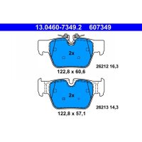 ATE 13.0460-7349.2 Bremsbelagsatz, Scheibenbremse