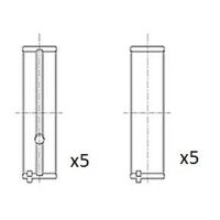 FAI AutoParts BM1130-STD Kurbelwellenlagerschale