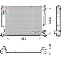 DENSO DRM51014 Kühler, Motorkühlung