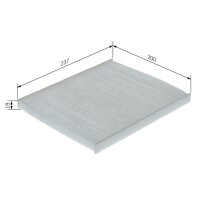 BOSCH 1 987 435 151 Filter, Innenraumluft