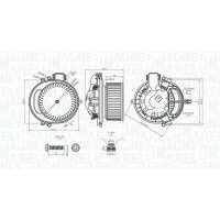 MAGNETI MARELLI 069412722010 Innenraumgebläse