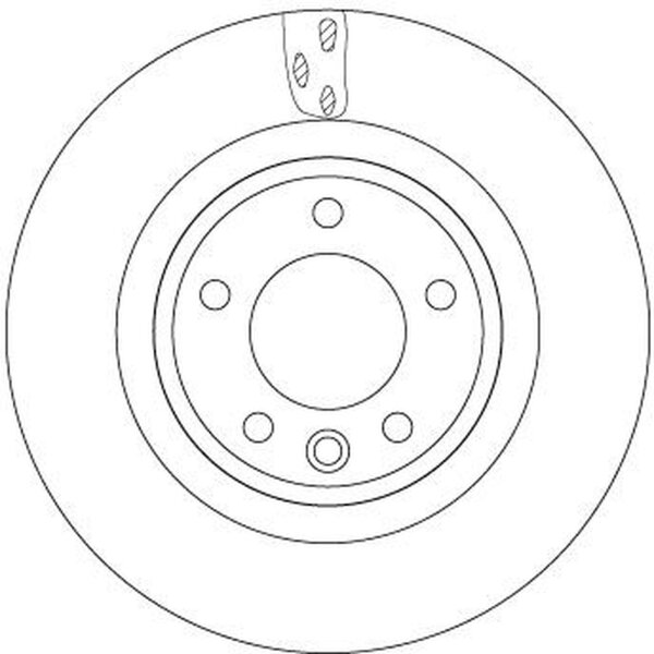 TRW DF6956S Bremsscheibe