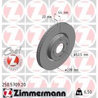 ZIMMERMANN 250.5709.20 Bremsscheibe
