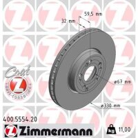 ZIMMERMANN 400.5554.20 Bremsscheibe
