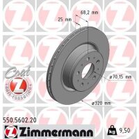 ZIMMERMANN 550.5602.20 Bremsscheibe