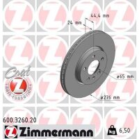 ZIMMERMANN 600.3260.20 Bremsscheibe