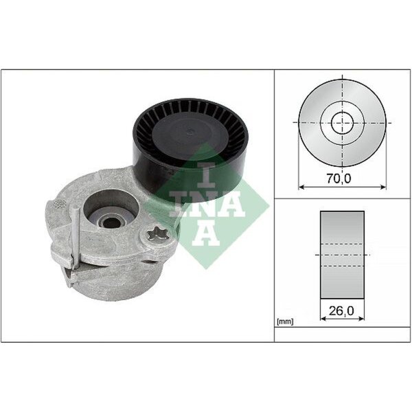 Schaeffler INA 534 0630 10 Riemenspanner, Keilrippenriemen