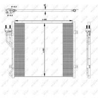 NRF 350129 Kondensator, Klimaanlage
