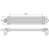 VALEO 818699 Ladeluftkühler
