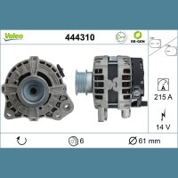 VALEO 444310 Generator