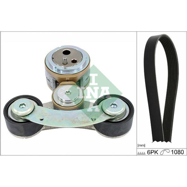 Schaeffler INA 529 0537 10 Keilrippenriemensatz