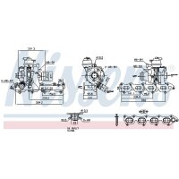 NISSENS 93460 Lader, Aufladung