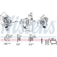 NISSENS 93475 Lader, Aufladung