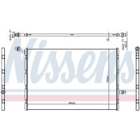 NISSENS 606292 Niedertemperaturkühler, Ladeluftkühler