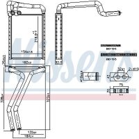 NISSENS 707297 Wärmetauscher, Innenraumheizung