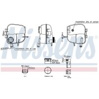NISSENS 996303 Ausgleichsbehälter, Kühlmittel