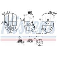 NISSENS 996325 Ausgleichsbehälter, Kühlmittel