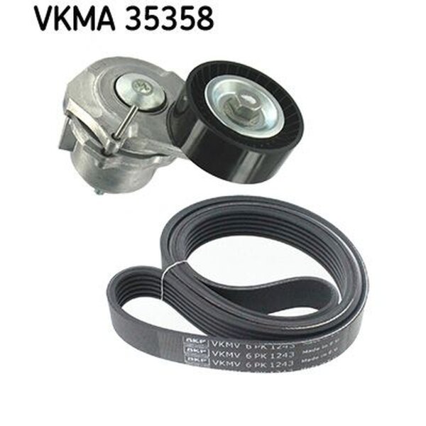 SKF VKMA 35358 Keilrippenriemensatz