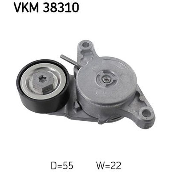 SKF VKM 38310 Riemenspanner, Keilrippenriemen