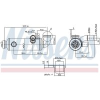 NISSENS 989274 Kühler, Abgasrückführung