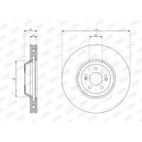 JURID 563617JC-1 Bremsscheibe