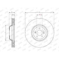 JURID 563617JC-1 Bremsscheibe