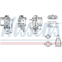 NISSENS 98272 AGR-Ventil
