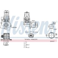 NISSENS 98377 AGR-Ventil