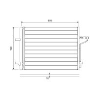 VALEO 812877 Kondensator, Klimaanlage