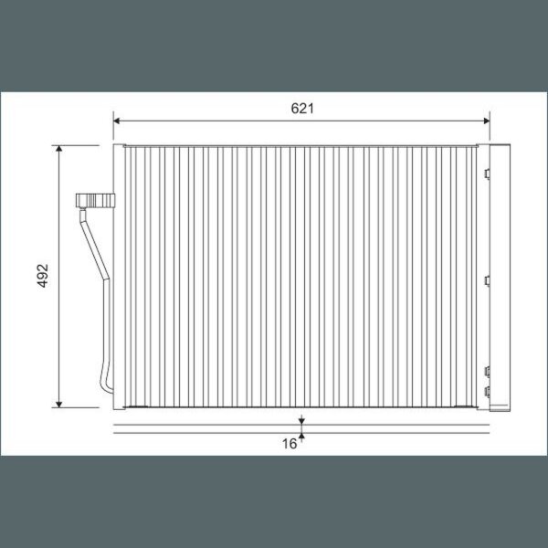 VALEO 812879 Kondensator, Klimaanlage