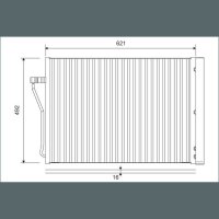 VALEO 812879 Kondensator, Klimaanlage