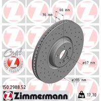 ZIMMERMANN 150.2988.52 Bremsscheibe