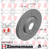 ZIMMERMANN 400.5566.52 Bremsscheibe
