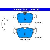 ATE 13.0460-7355.2 Bremsbelagsatz, Scheibenbremse