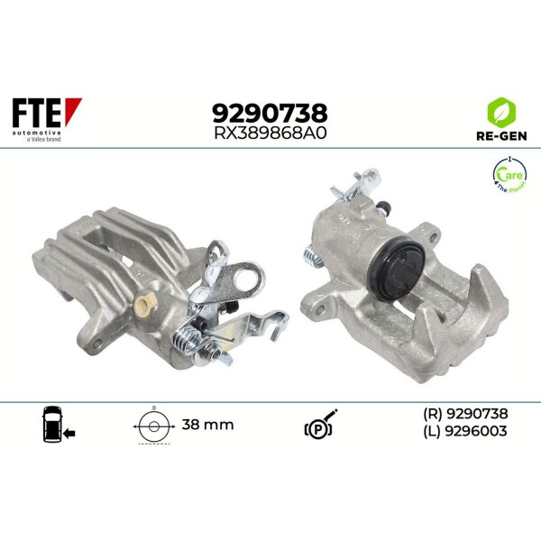 FTE 9290738 Bremssattel