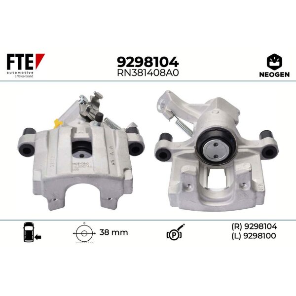 FTE 9298104 Bremssattel