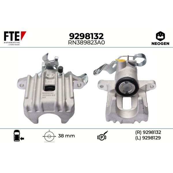 FTE 9298132 Bremssattel