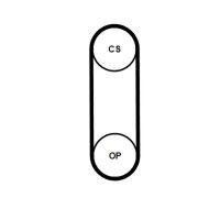 CONTINENTAL CTAM CT1238 Zahnriemen