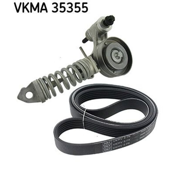SKF Vertevo VKMA 35355 Keilrippenriemensatz